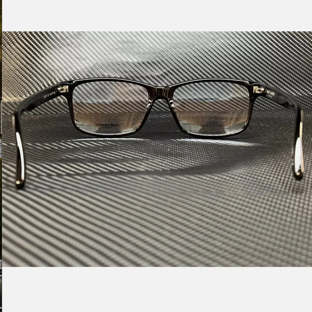 Saint Laurent Black 56mm Women's Eyeglasses - Picture 4 of 4